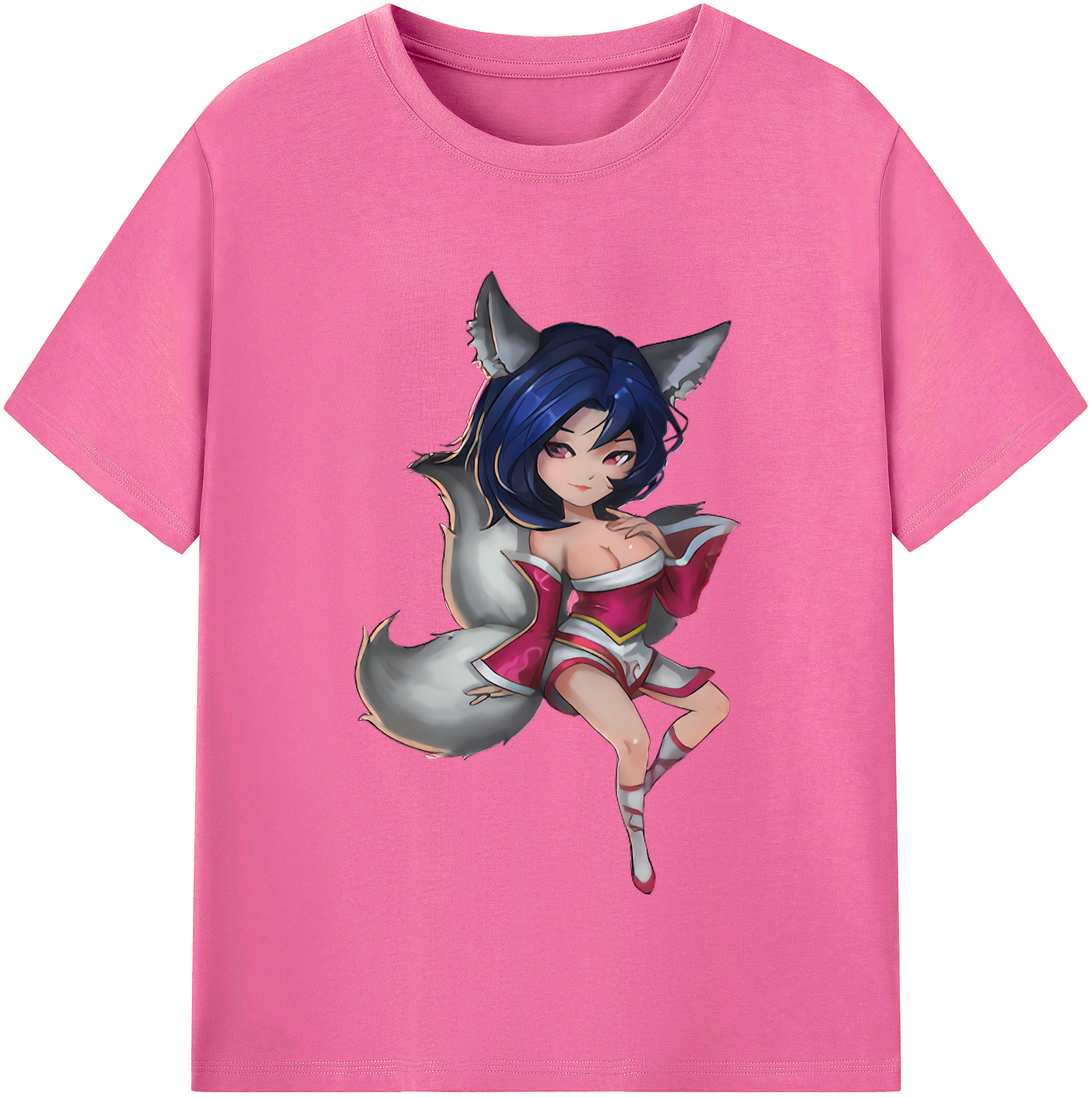 （画像用） リーグ・オブ・レジェンド League of Legends LOL レディースカジュアルプリントTシャツ（綿100％）
